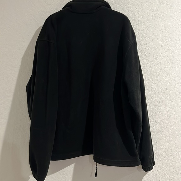 Columbia Sportswear Men’s Fleece Jacket Size XL Black Full Zip Up - Picture 5 of 6